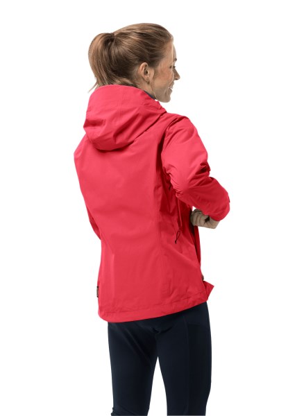 Origins Tulp Rood Jack Wolfskin Hoogste Piek Jas W