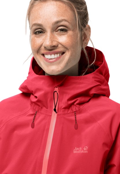 Origins Tulp Rood Jack Wolfskin Hoogste Piek Jas W