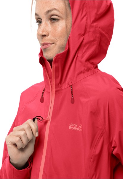 Origins Tulp Rood Jack Wolfskin Hoogste Piek Jas W