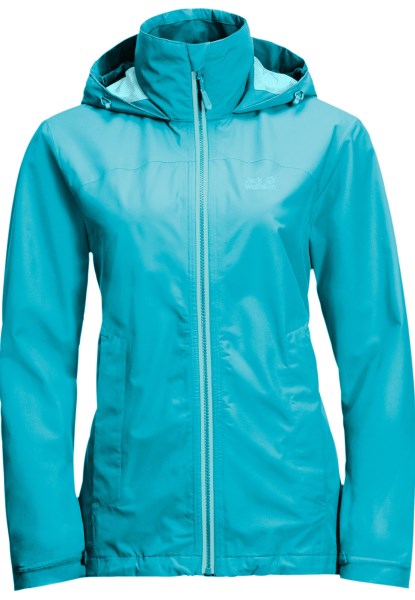 Evandale Jas Met Jack Wolfskin Origineel Donker Aqua