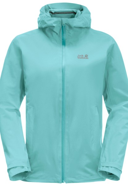 Pack & Go Shell W Nieuwe Jack Wolfskin Pepermunt