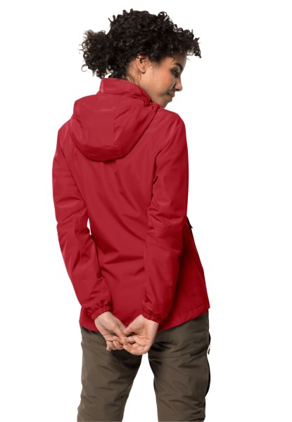 Jack Wolfskin Heldere Scharlaken Collectie Stormachtig Punt Jack W