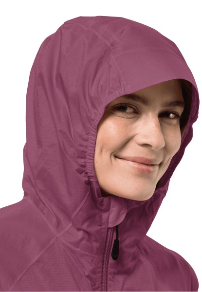Jack Wolfskin Tasman 2l Jas Met Violet Kwarts