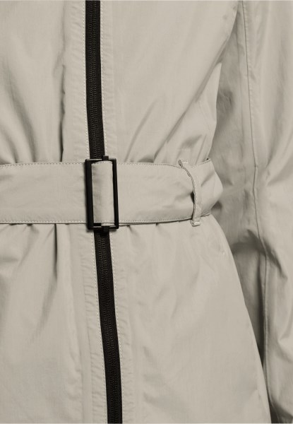 Stoffige Grijze New Norden Port Jas Met Jack Wolfskin