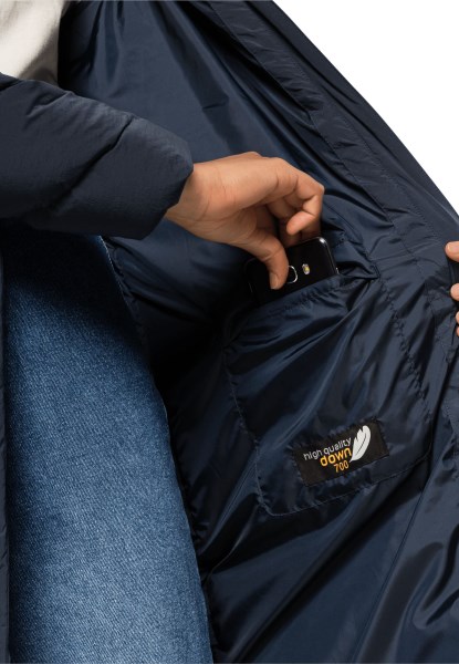 Marienplatz Jas W Jack Wolfskin Night Blue Hot