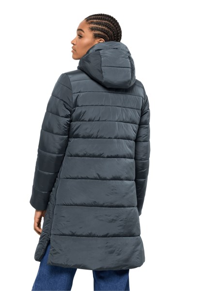 Eisbach Jas W Jack Wolfskin Beste Leisteenblauw