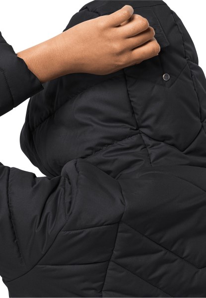Jack Wolfskin Merken Zwarte Kyoto Jas W