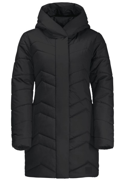 Jack Wolfskin Merken Zwarte Kyoto Jas W