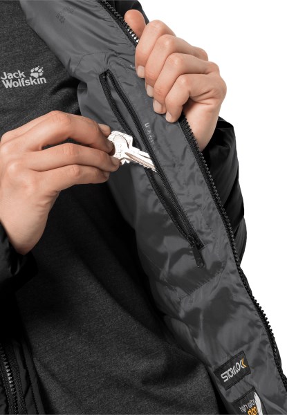 Jack Wolfskin Selenium Jas Zwart Origineel