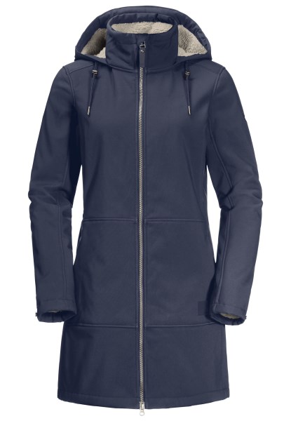 Jack Wolfskin Windy Valley Jas W Warm Nachtblauw
