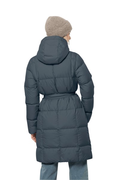 Beste Leisteenblauwe Bevroren Lakjas Met Jack Wolfskin