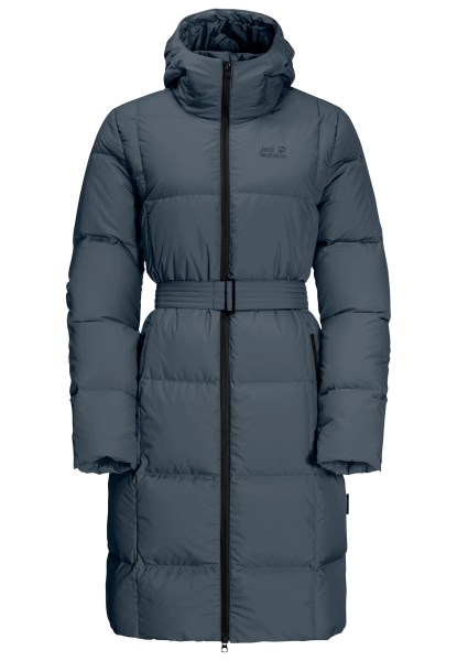 Beste Leisteenblauwe Bevroren Lakjas Met Jack Wolfskin
