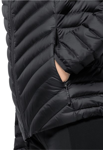 Jack Wolfskin Zwart Merk Passamani Donsjack M