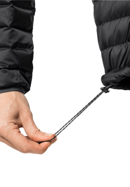 Jack Wolfskin Zwart Merk Passamani Donsjack M
