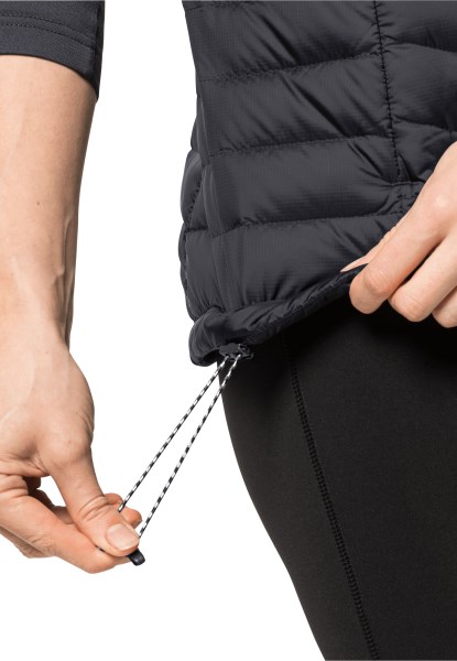 Jack Wolfskin Passamani Donsvest W Zwart Best