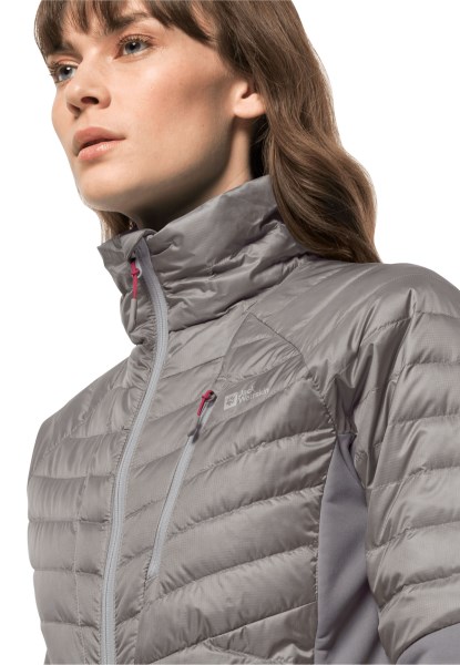 Beste Jack Wolfskin Nebelhorn Dons Hybride Met Zeemeeuw
