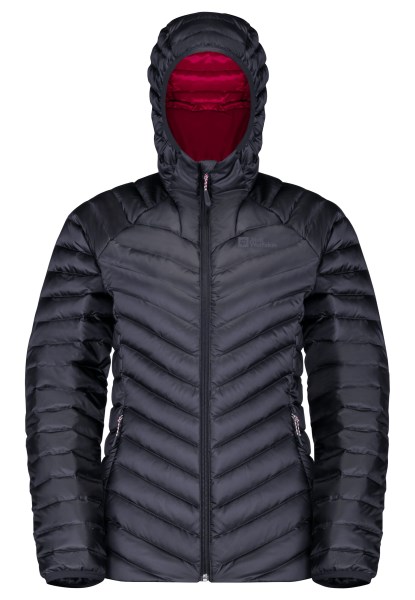 Jack Wolfskin Beste Passamani Dons Hoody Met Grafiet