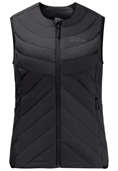 Jack Wolfskin Atletisch Donsvest W Collectie Zwart