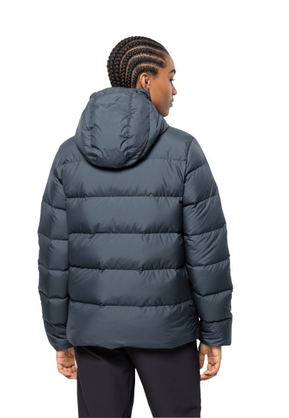 Bevroren Paleisjas Met Beste Jack Wolfskin Leisteenblauw