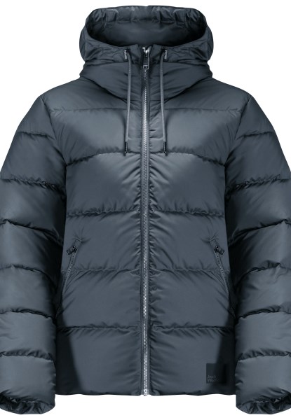 Bevroren Paleisjas Met Beste Jack Wolfskin Leisteenblauw