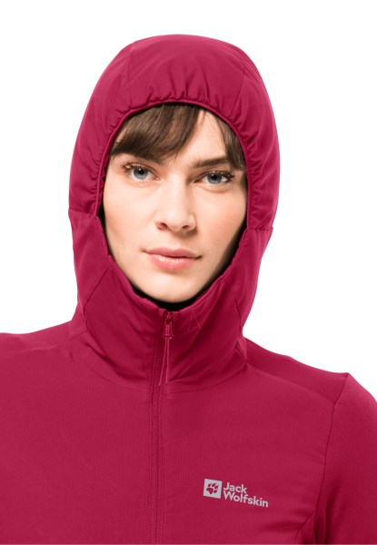 Jack Wolfskin Collecties Pack & Go Hybride W Cranberry