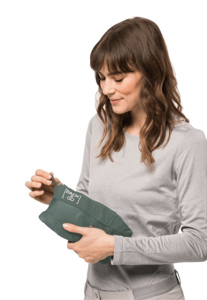 Jack Wolfskin Pack & Go Hybrid W Hedge Green Origins