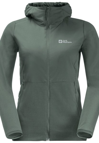 Jack Wolfskin Pack & Go Hybrid W Hedge Green Origins