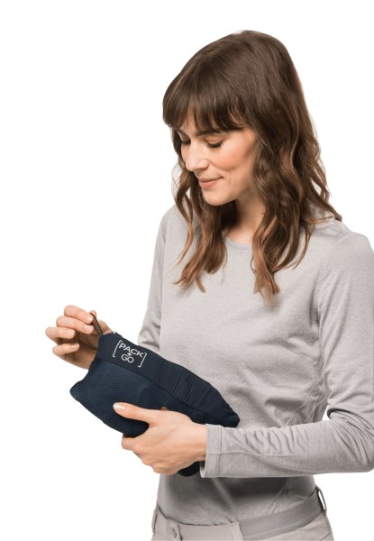Night Blue Jack Wolfskin Pack & Go Hybride W Origineel