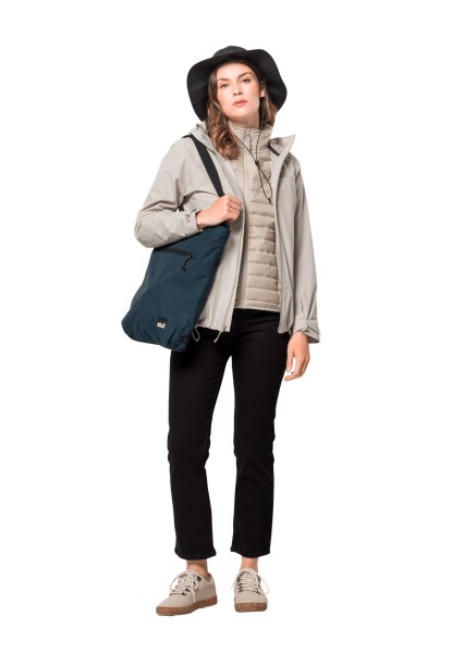 Jwp Vest W Collection Stoffige Grijze Jack Wolfskin