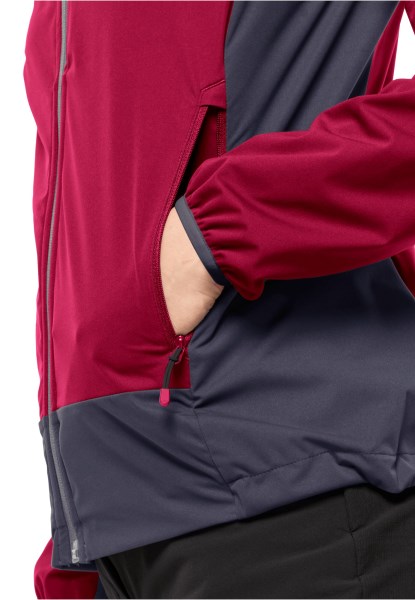 Jack Wolfskin Originele Cranberry Eagle Peak Ii Hoody W