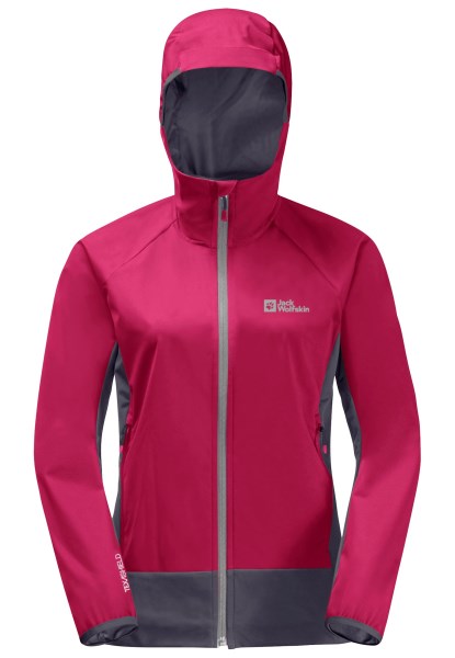 Jack Wolfskin Originele Cranberry Eagle Peak Ii Hoody W