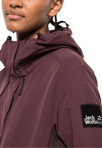 Jack Wolfskin Bernauer Halfzip W Winterdruif Heet