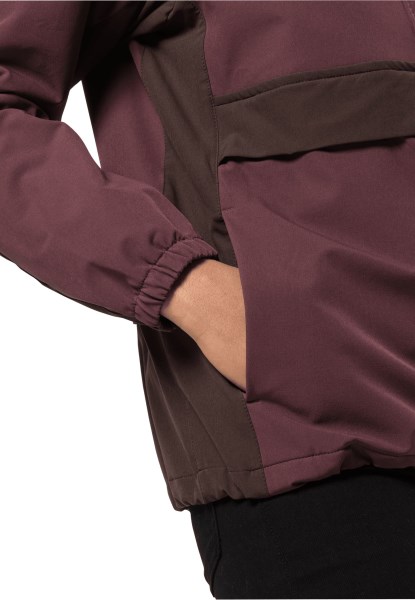 Jack Wolfskin Bernauer Halfzip W Winterdruif Heet