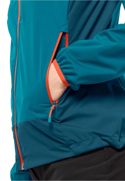 Zoetwaterblauw Jack Wolfskin Eagle Peak Ii Hoody W Fashion
