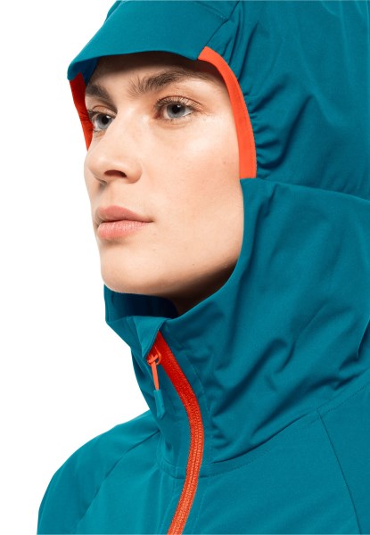 Zoetwaterblauw Jack Wolfskin Eagle Peak Ii Hoody W Fashion