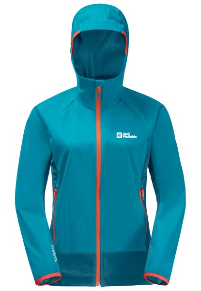 Zoetwaterblauw Jack Wolfskin Eagle Peak Ii Hoody W Fashion
