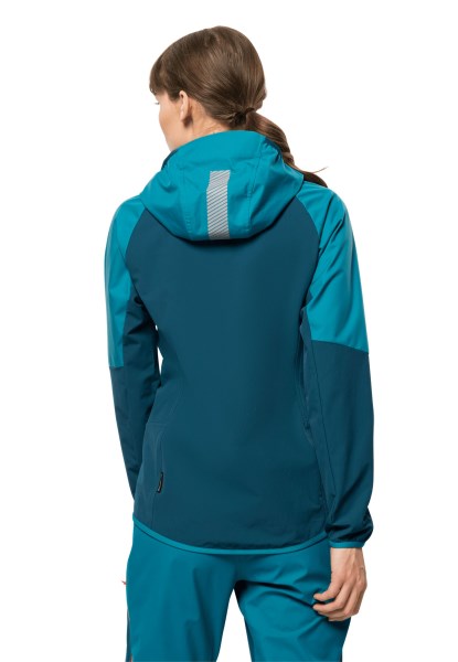 Beste Zoetwater Blauwe Jack Wolfskin Alpspitze Hoody W