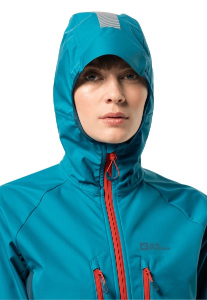 Beste Zoetwater Blauwe Jack Wolfskin Alpspitze Hoody W