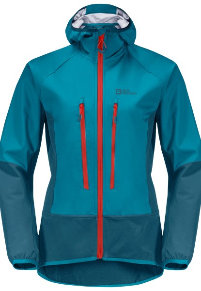 Beste Zoetwater Blauwe Jack Wolfskin Alpspitze Hoody W