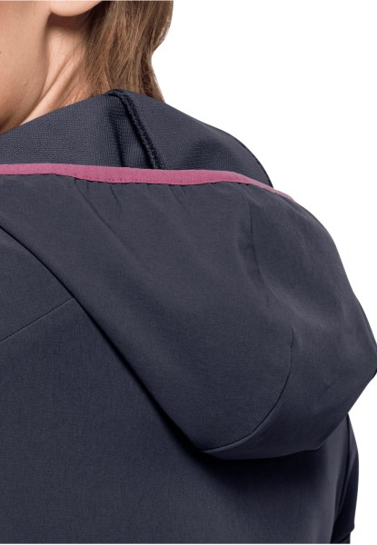 Nieuw Grafiet Turbulentiejack Dames Jack Wolfskin