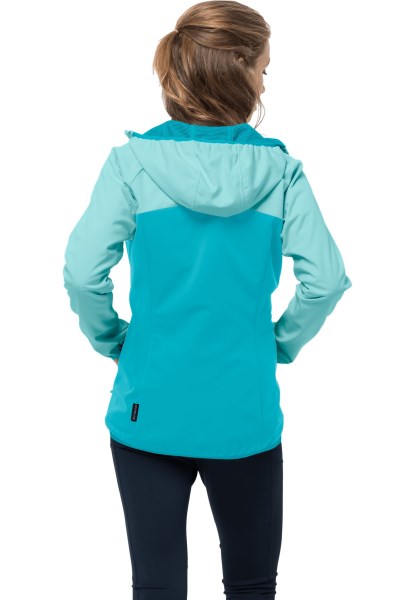 Jack Wolfskin Best Dark Aqua Go Hike Softshell W