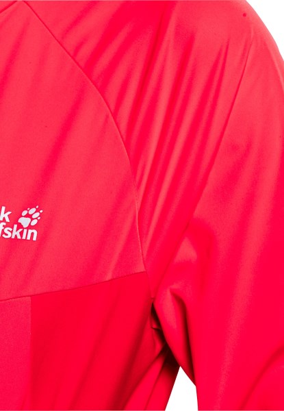 Tulp Rood Jack Wolfskin Tourer Softshelljack Met Collecties