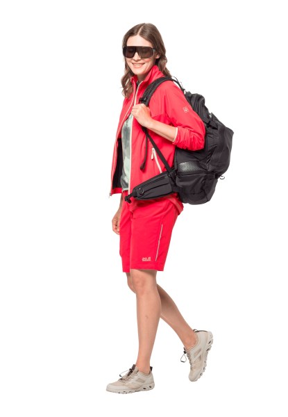 Tulp Rood Jack Wolfskin Tourer Softshelljack Met Collecties