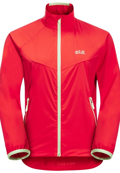 Tulp Rood Jack Wolfskin Tourer Softshelljack Met Collecties