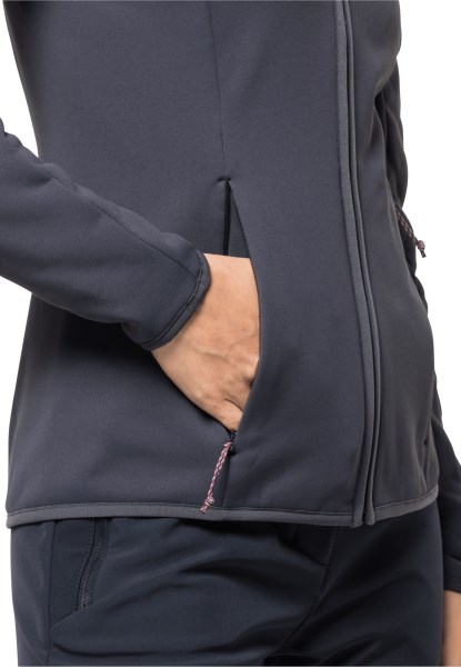 Nieuwe Baiselberg Hooded Fz W Grafiet Jack Wolfskin