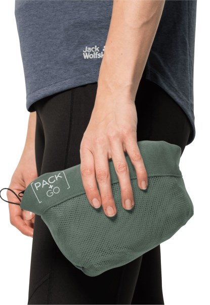 Hedge Green Jack Wolfskin Pack & Go Fz W Merken