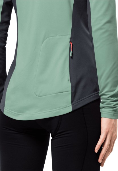 Morobbia Fz W Fashion Graniet Groene Jack Wolfskin