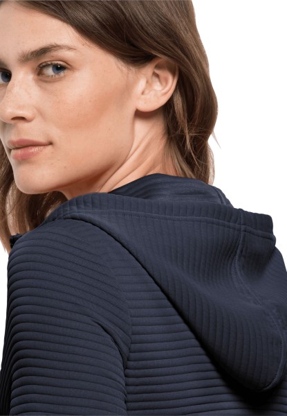 Nachtblauw Modesto Jack Met Capuchon Dames Jack Wolfskin Fashion