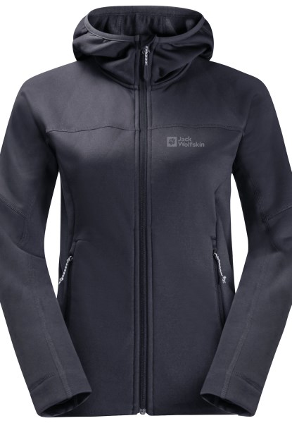 Grafiet Hirschberg Hooded Fz W Collectie Jack Wolfskin