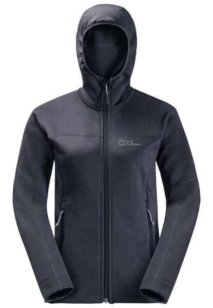 Grafiet Hirschberg Hooded Fz W Collectie Jack Wolfskin
